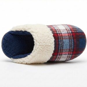 Pantuflas Estilo Escocés "Morado Clásico" - Térmicas, Antideslizantes y Personalizables